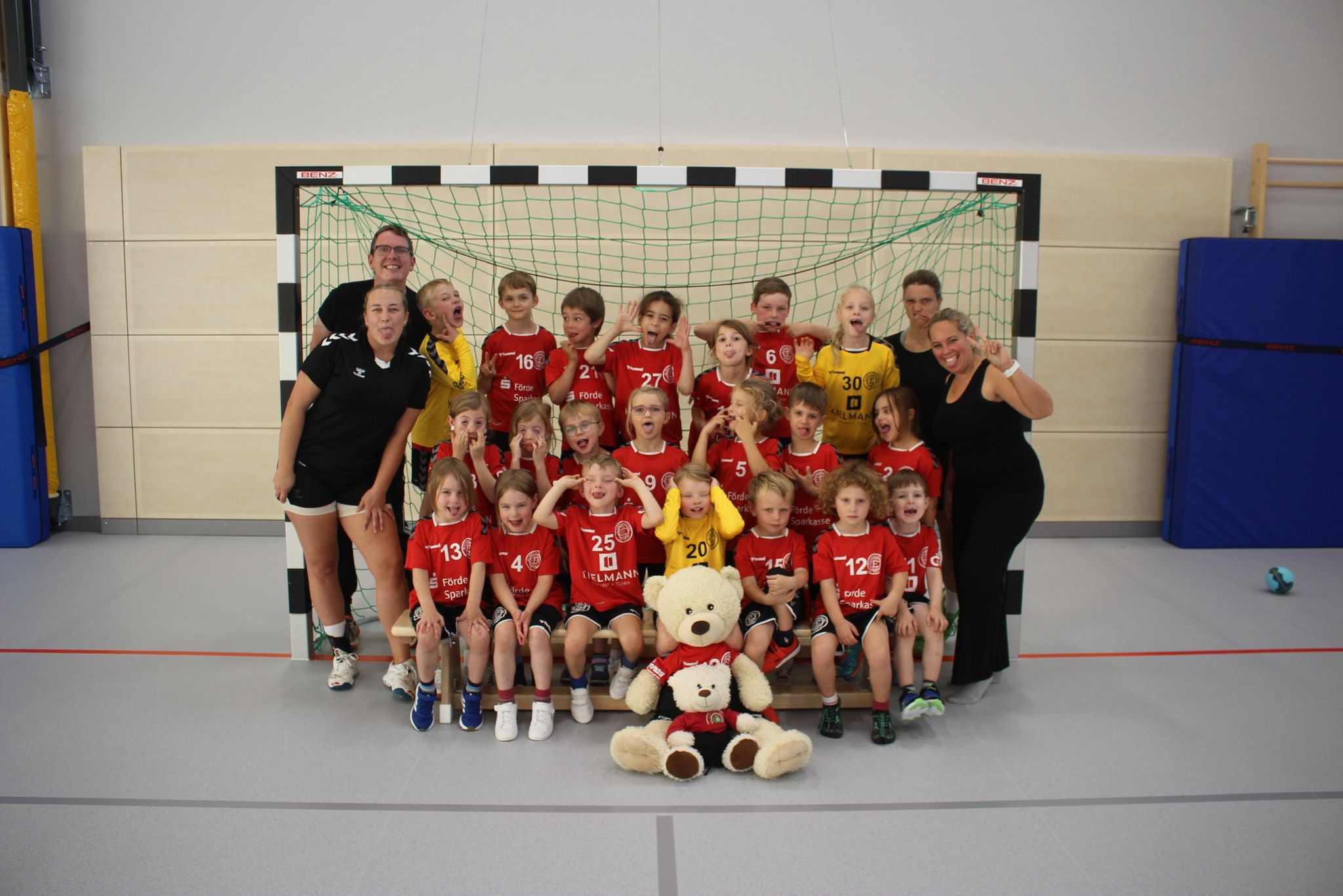 Mannschaftsfoto Minis 2025 2026